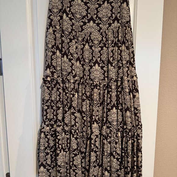 INC Tiered Maxi Skirt, Size Large - Picture 5 of 6